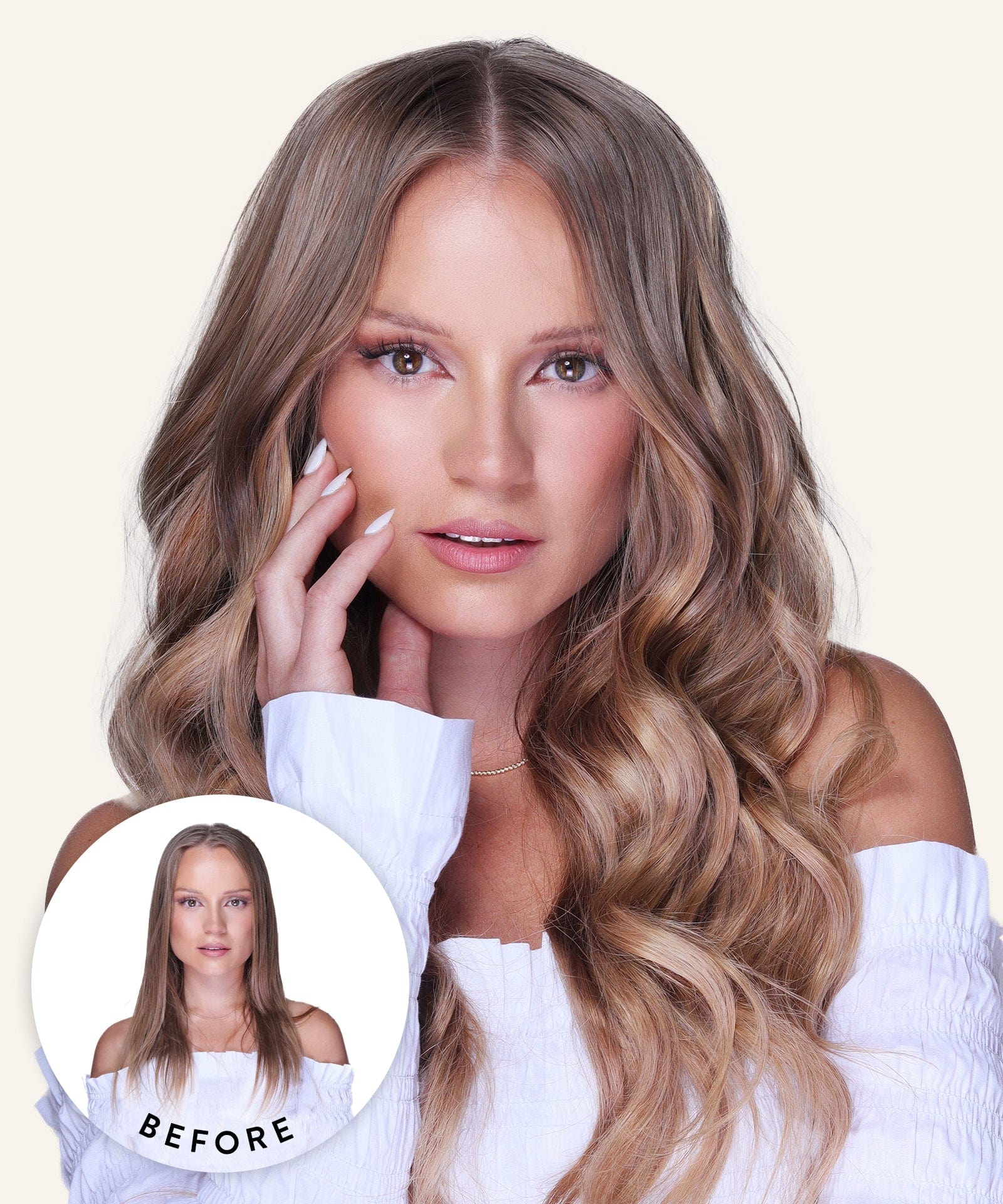 Wavy Classic Clip-In Hair Extensions by Perfect Locks