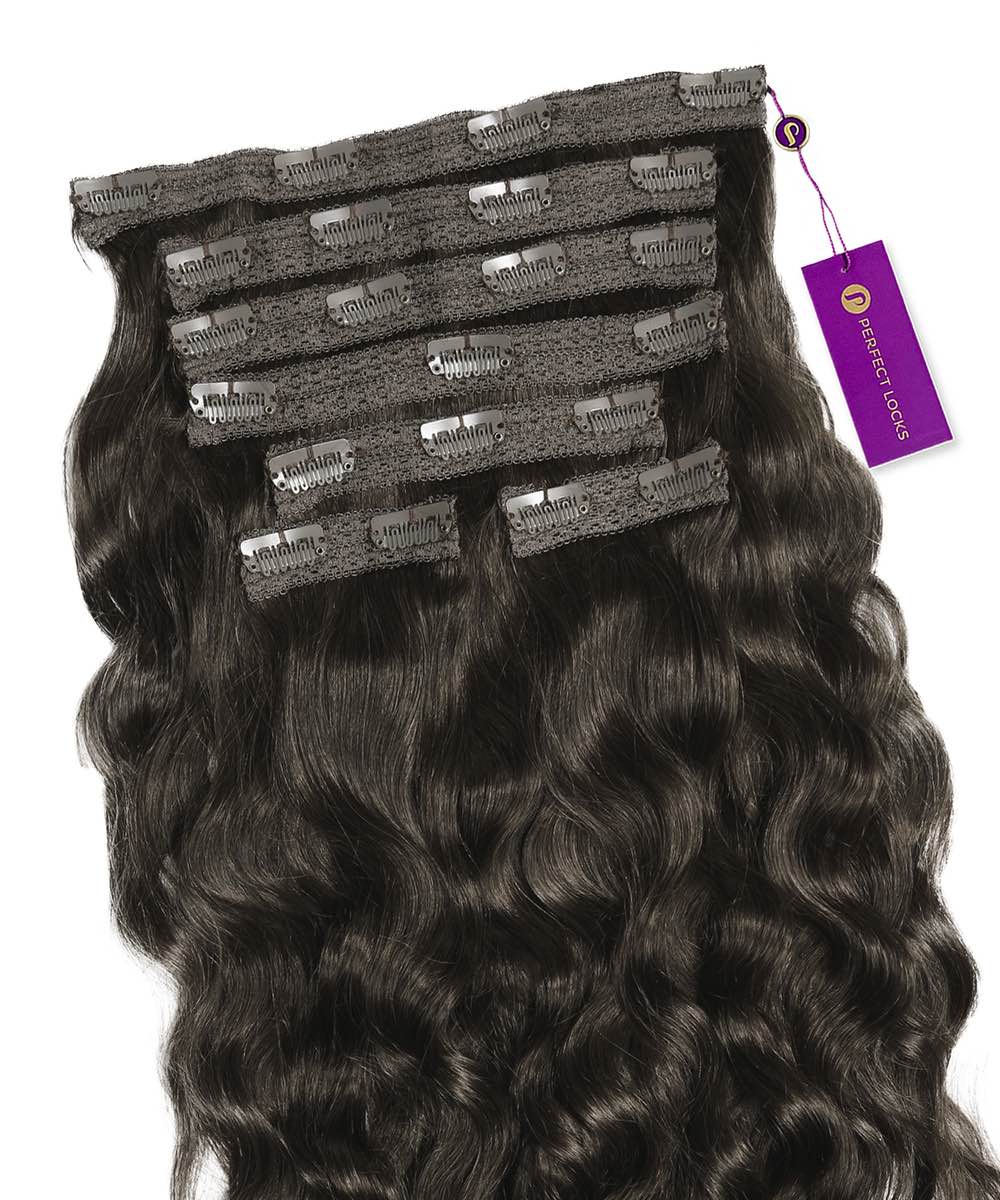 Wavy Classic Clip-In Hair Extensions by Perfect Locks