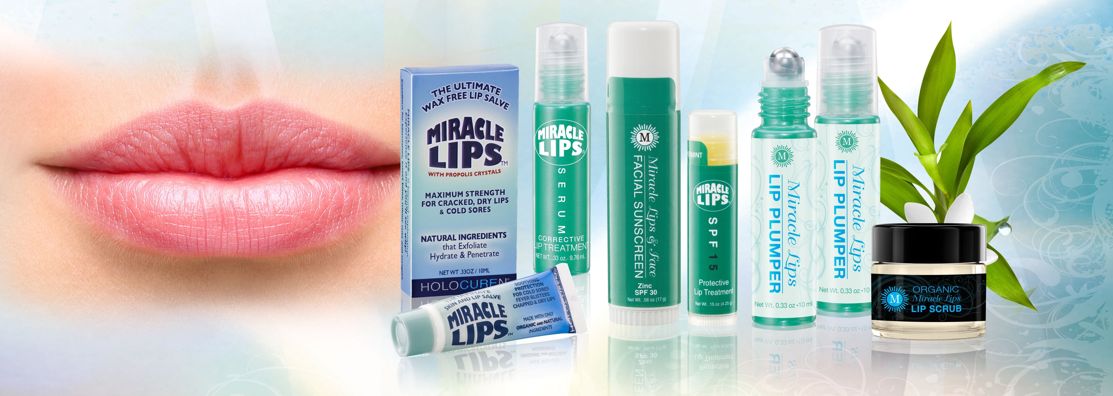 Holocuren Miracle Lips Plumper 0.33 oz – Rich Buttery Vitamin Formula for Fuller-Looking Lips by HOLOCUREN - Official Website