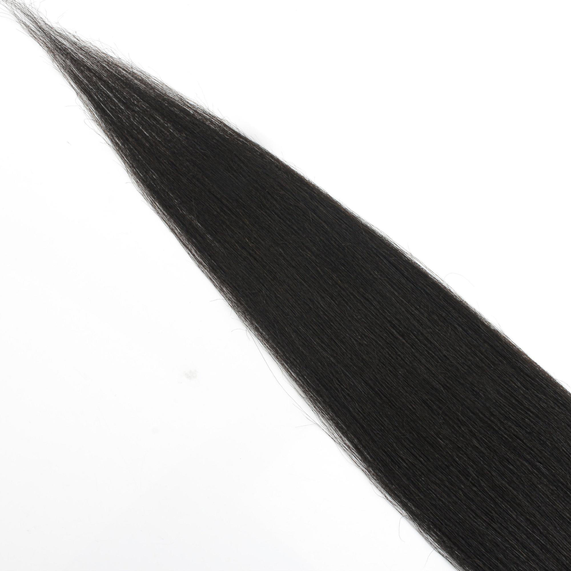 Yaki Straight 2x6 Transparent Lace Human Hair Closure by Private Label