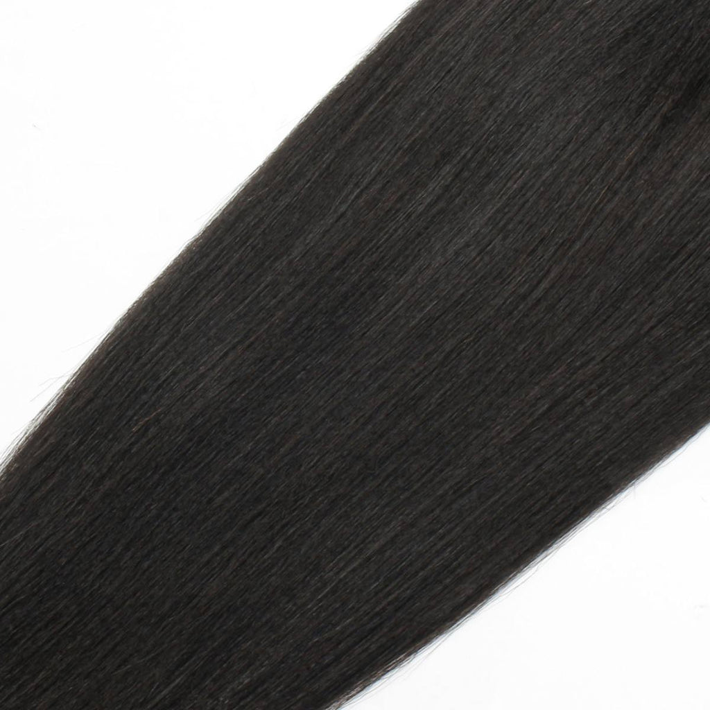 Yaki Straight 5x5 HD Lace Human Hair Closure by Private Label