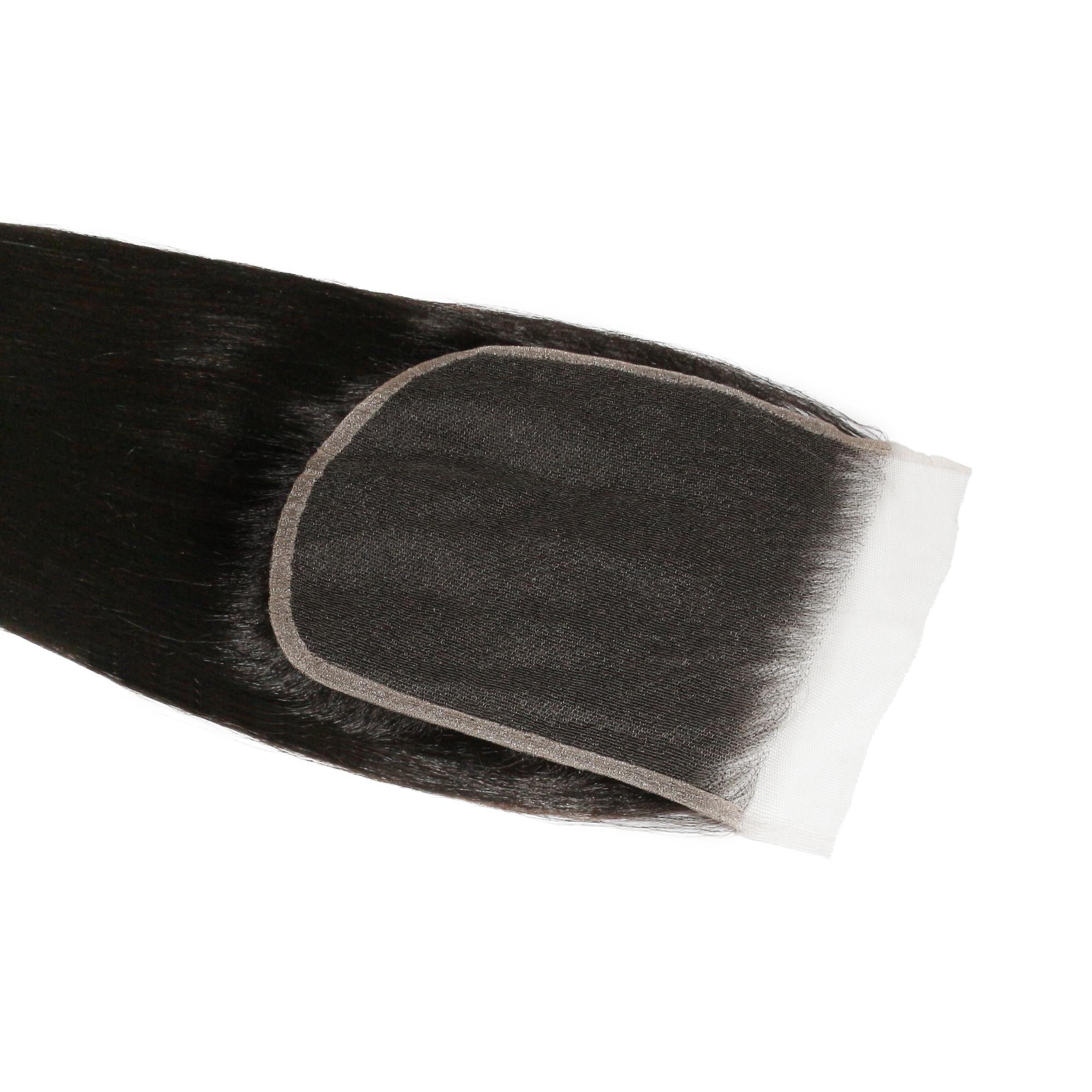Yaki Straight 6x6 HD Lace Human Hair Closure by Private Label