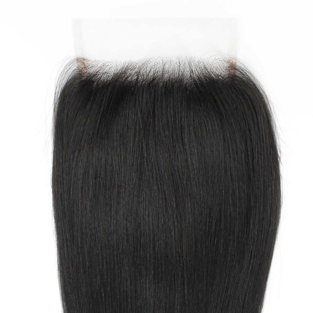 Yaki Straight 5x5 HD Lace Human Hair Closure by Private Label