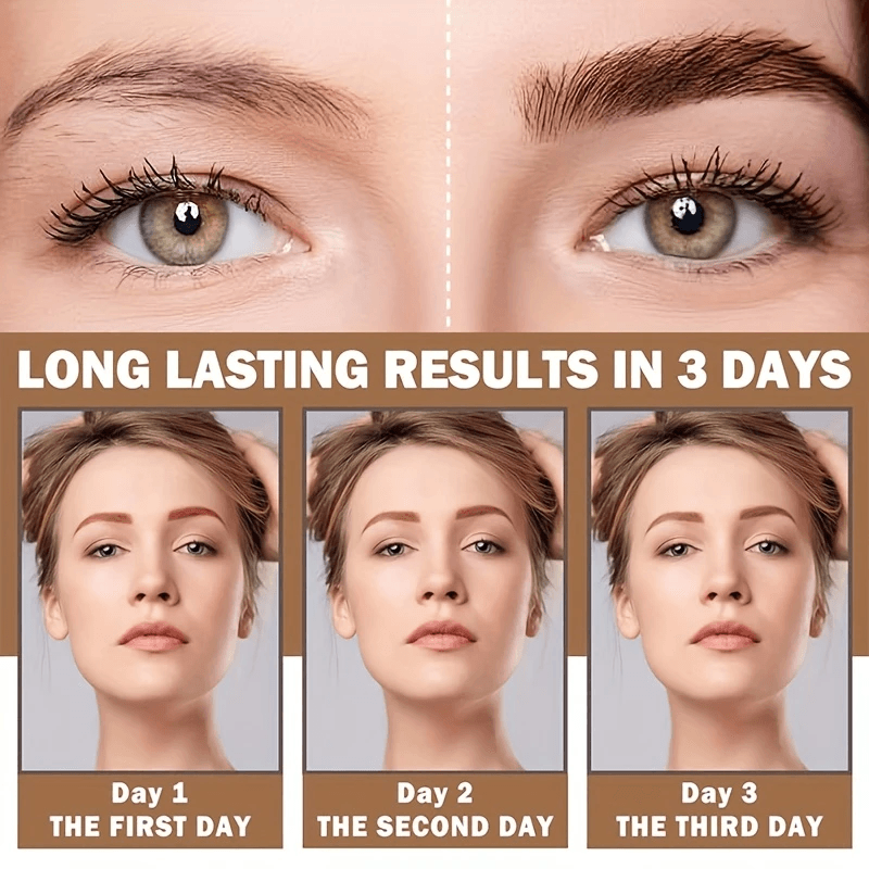 Easy Peel Off Eyebrow Gel Long-Lasting, Waterproof & Smudge Proof by CartRare