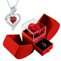 Christmas Jewelry Box Necklace by Ovriluxe Enterprises llc