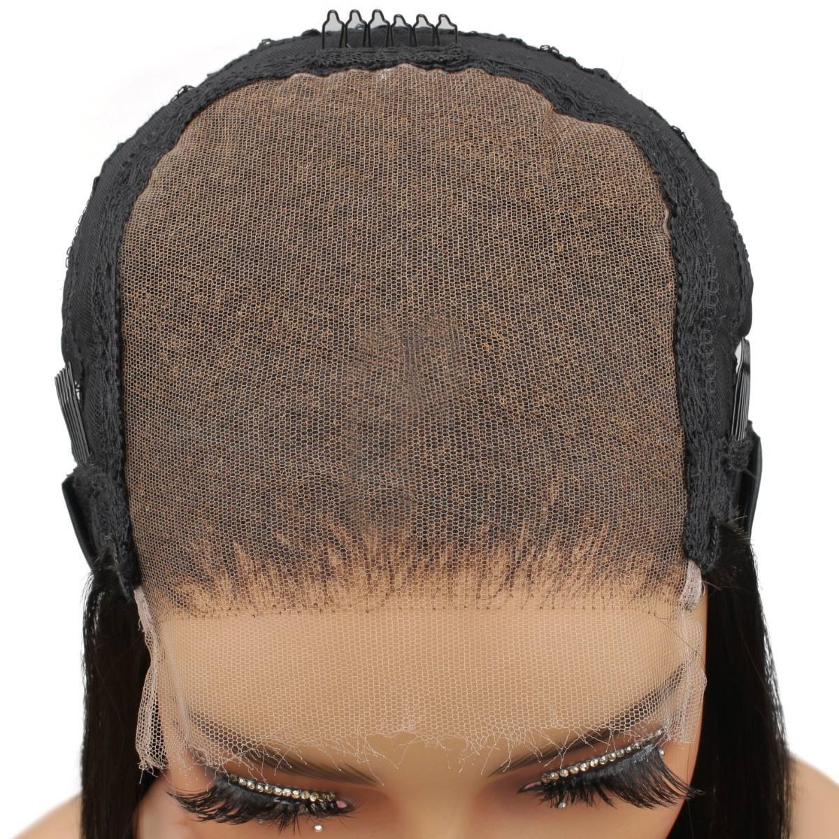 Straight 5x5 HD Lace Closure 100% Human Hair Bob Wig by Private Label