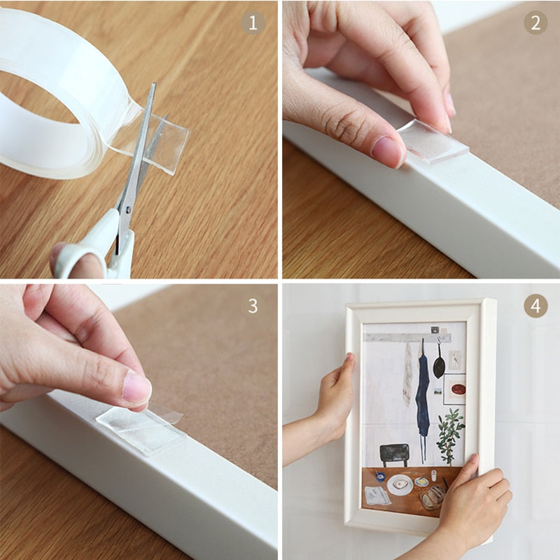 Nano Tape Double Sided Tape Transparent by Ovriluxe Enterprises llc