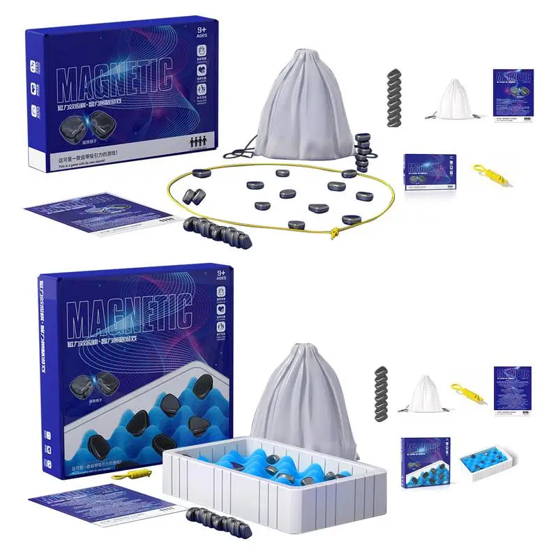 Chess Board Game Magnetic Effect by Ovriluxe Enterprises llc