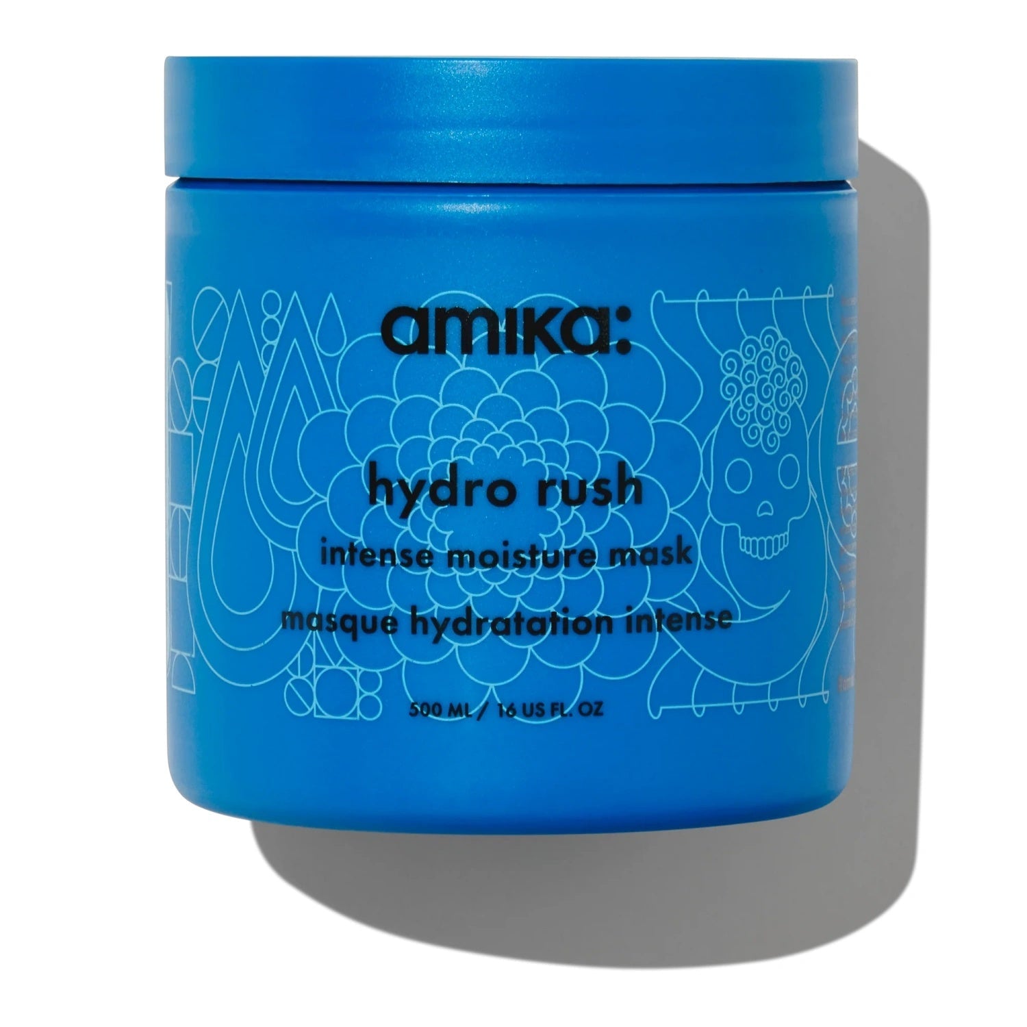 Amika Hydro Rush Intense Moisture Hair Mask with Hyaluronic Acid by Nava Beauty