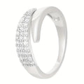 Elegant Adjustable Sparkle Ring by Ovriluxe Enterprises llc
