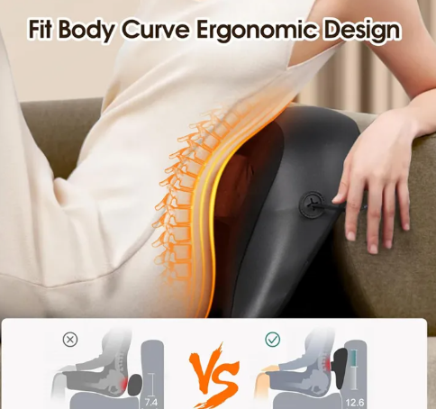 Neck & Shoulder Massage Pillow by Ovriluxe Enterprises llc