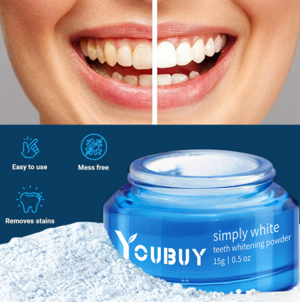 Teeth Whitening Brightening Powder by Ovriluxe Enterprises llc