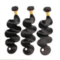 Brazilian Body Wave Hair Bundles - 100% Human Hair Extensions 3 PCS by MANDOTOS
