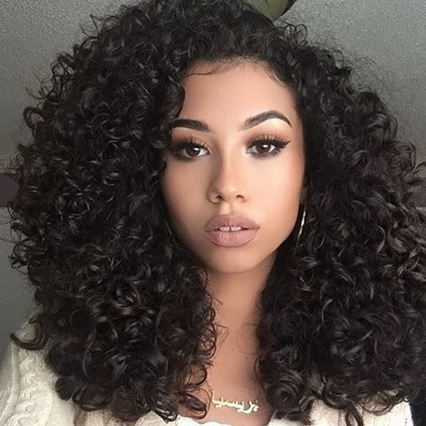 Bouncy Curly Brazilian Remy Hair Weave | 1/3/4 Bundles | Double Weft | Natural Hair Extensions by Luxegan