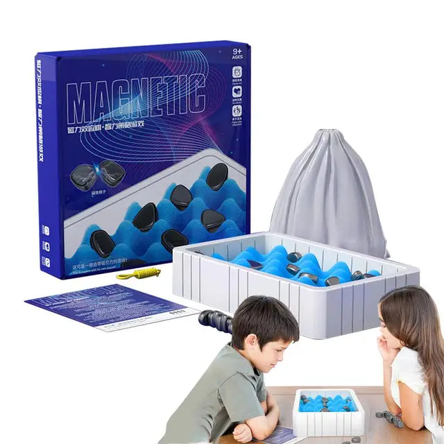 Chess Board Game Magnetic Effect by Ovriluxe Enterprises llc