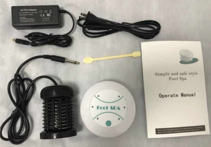 Mini Foot Massager Portable Ion Foot Bath by Ovriluxe Enterprises llc