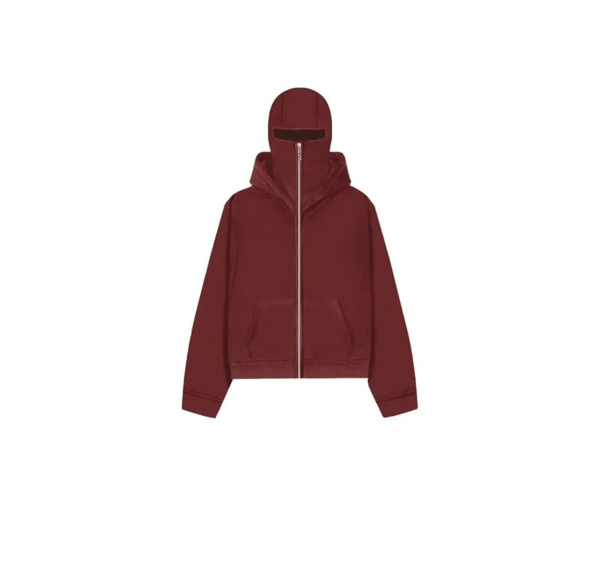 Men's Hooded Zip-Up Baseball Jacket by Ovriluxe Enterprises llc