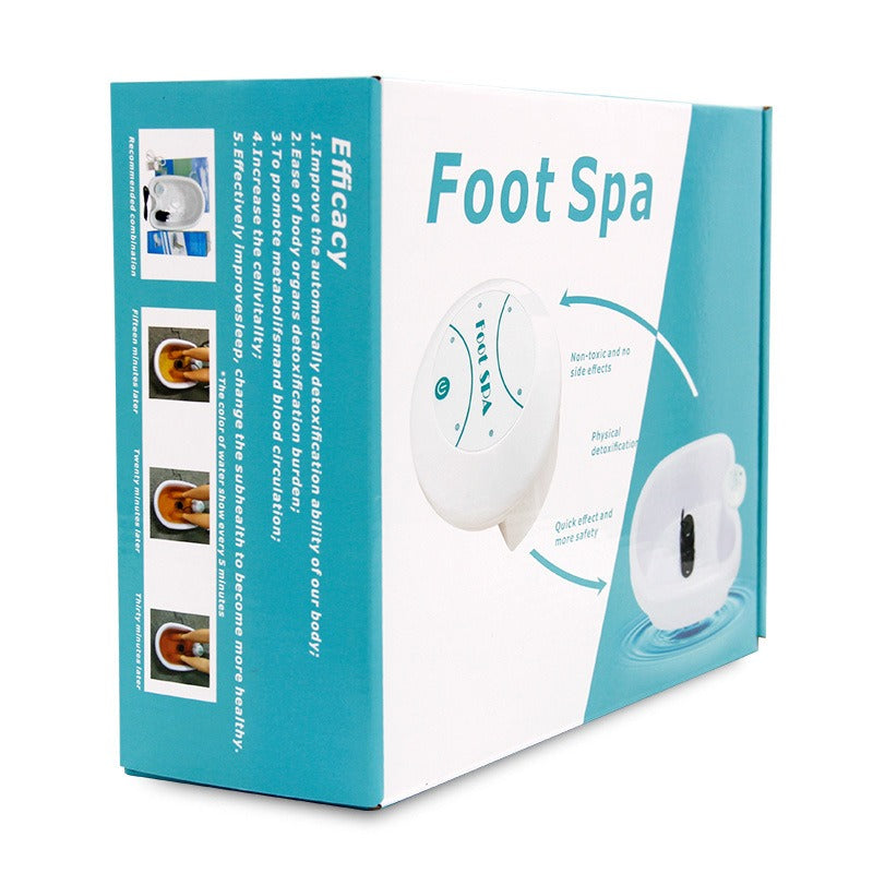 Mini Foot Massager Portable Ion Foot Bath by Ovriluxe Enterprises llc