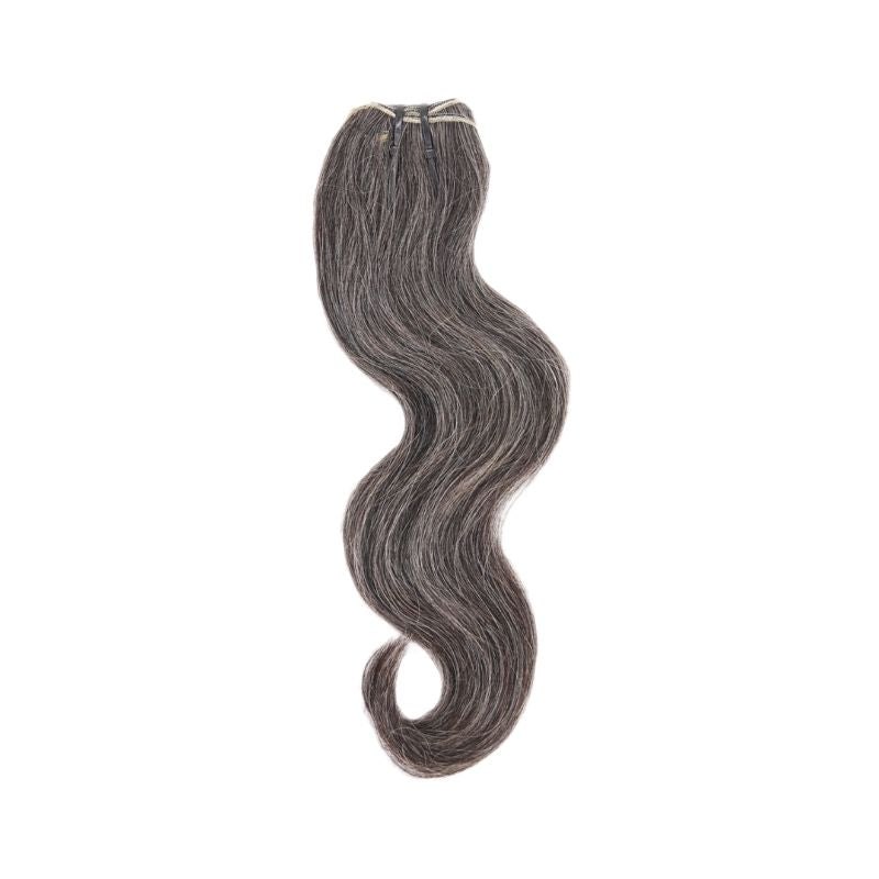 Vietnamese Natural Gray Hair Extensions by The Diamond Empire LLC