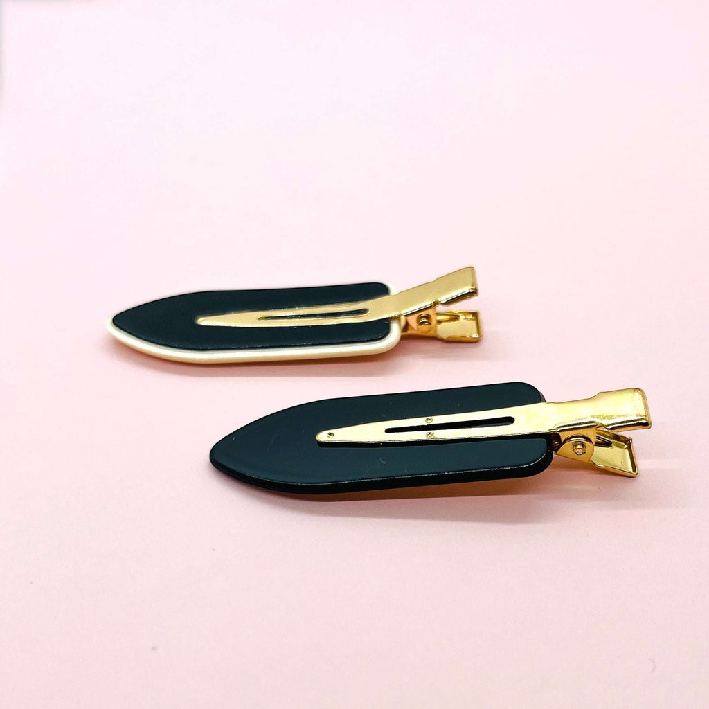 No Crease Hair Clips - Stylish & Gentle Hold by Dabble Doll