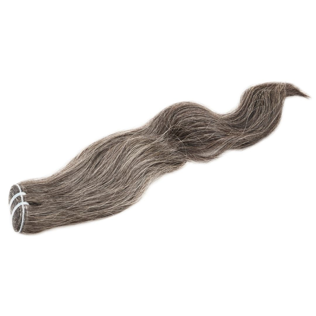 Vietnamese Natural Gray Hair Extensions by The Diamond Empire LLC