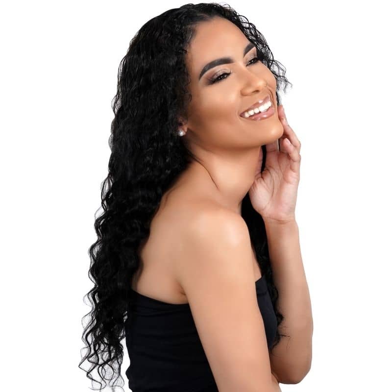 Deep Wave U Part 100% Human Hair Wig by Private Label