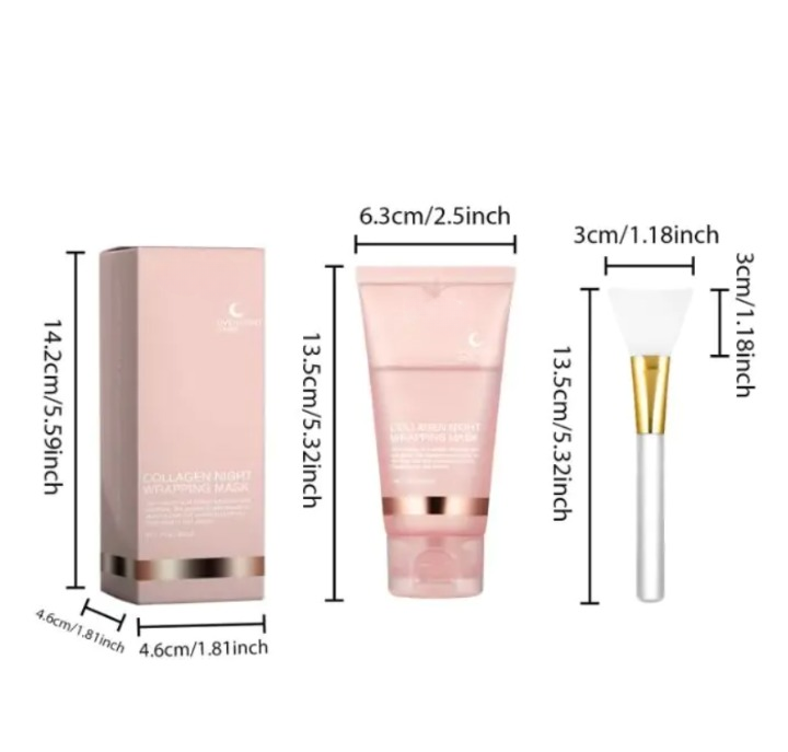 Hydrating Collagen Peel-Off Mask by Ovriluxe Enterprises llc