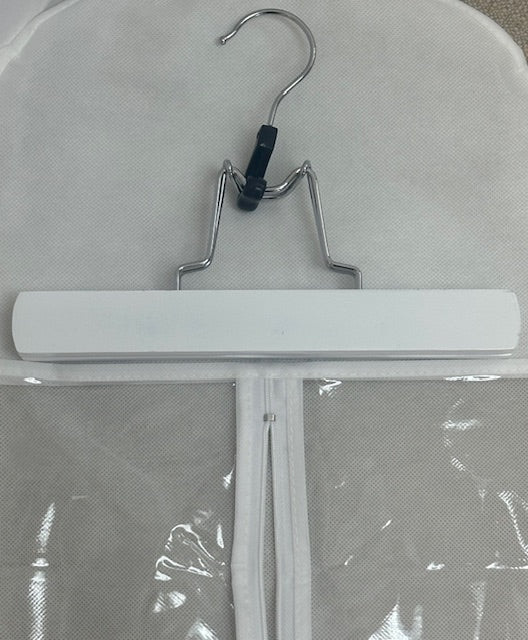 Hair Extensions Carrier .Suit Case Bag White by VIP Extensions