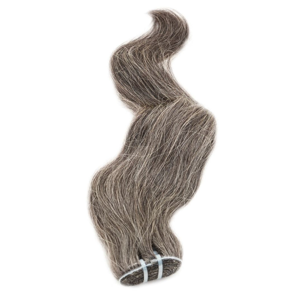 Vietnamese Natural Gray Hair Extensions by The Diamond Empire LLC