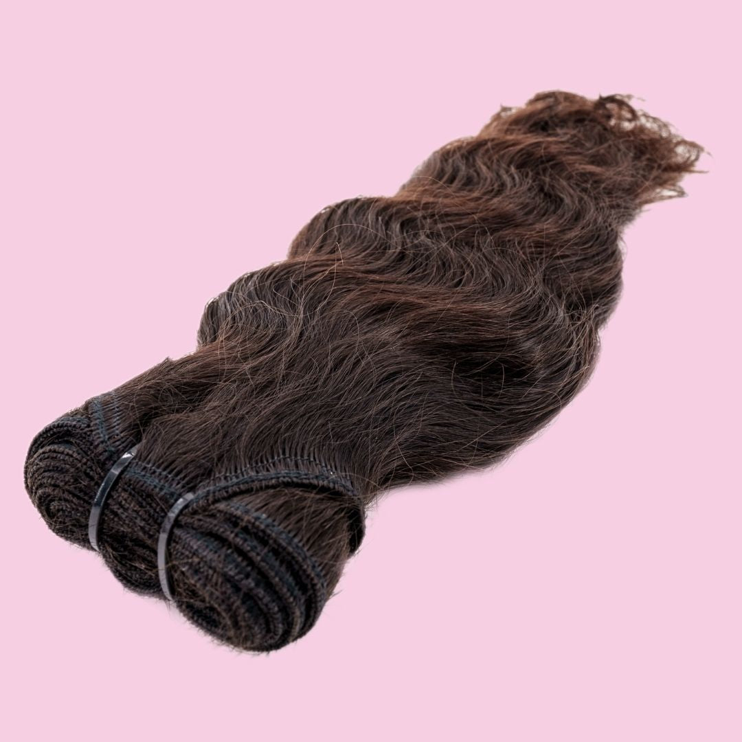 Indian Curly Hair Extensions by The Diamond Empire LLC