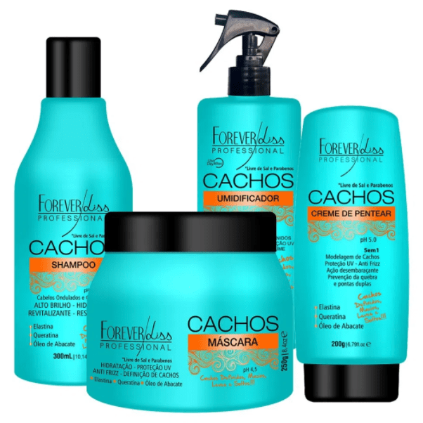 Forever Liss Curls Full Kit Products For Curly Hair by Keratinbeauty