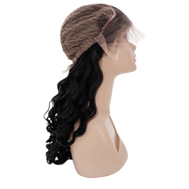 Loose Wave 13x4 Transparent Lace Front Human Hair Wig by Private Label