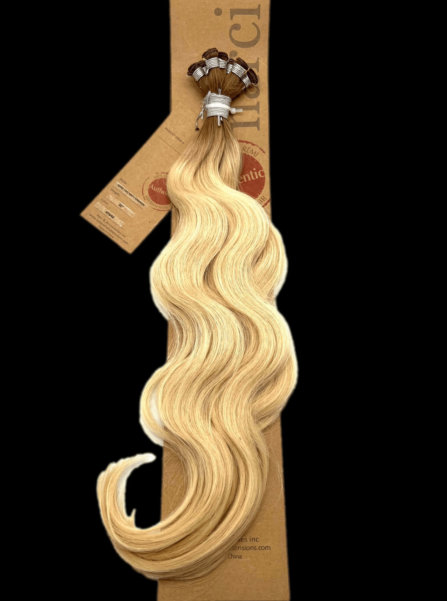 Narcia Remy Siberian -Hand Tied Weft 22''(100g) by VIP Extensions