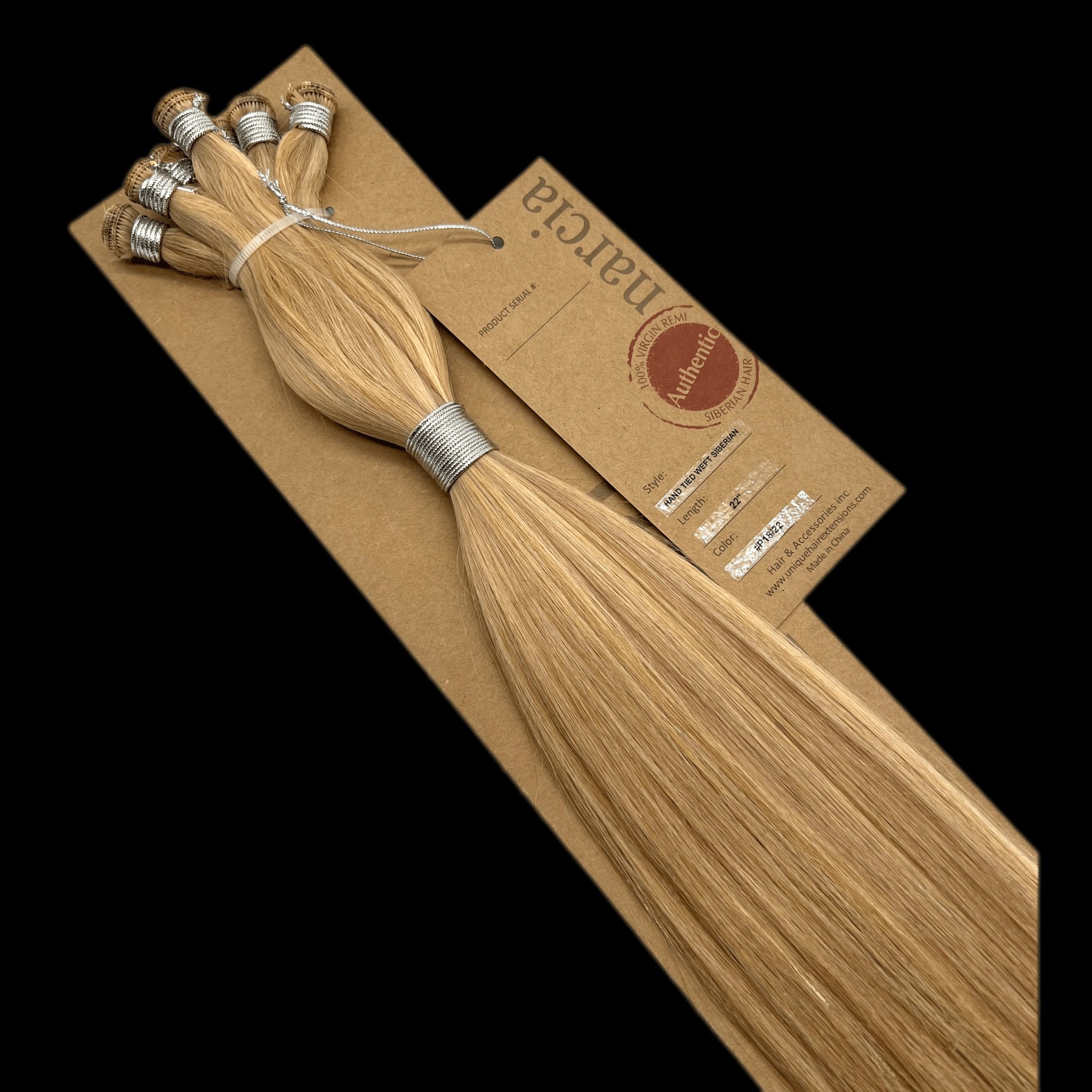 Narcia Remy Siberian -Hand Tied Weft 22''(100g) by VIP Extensions