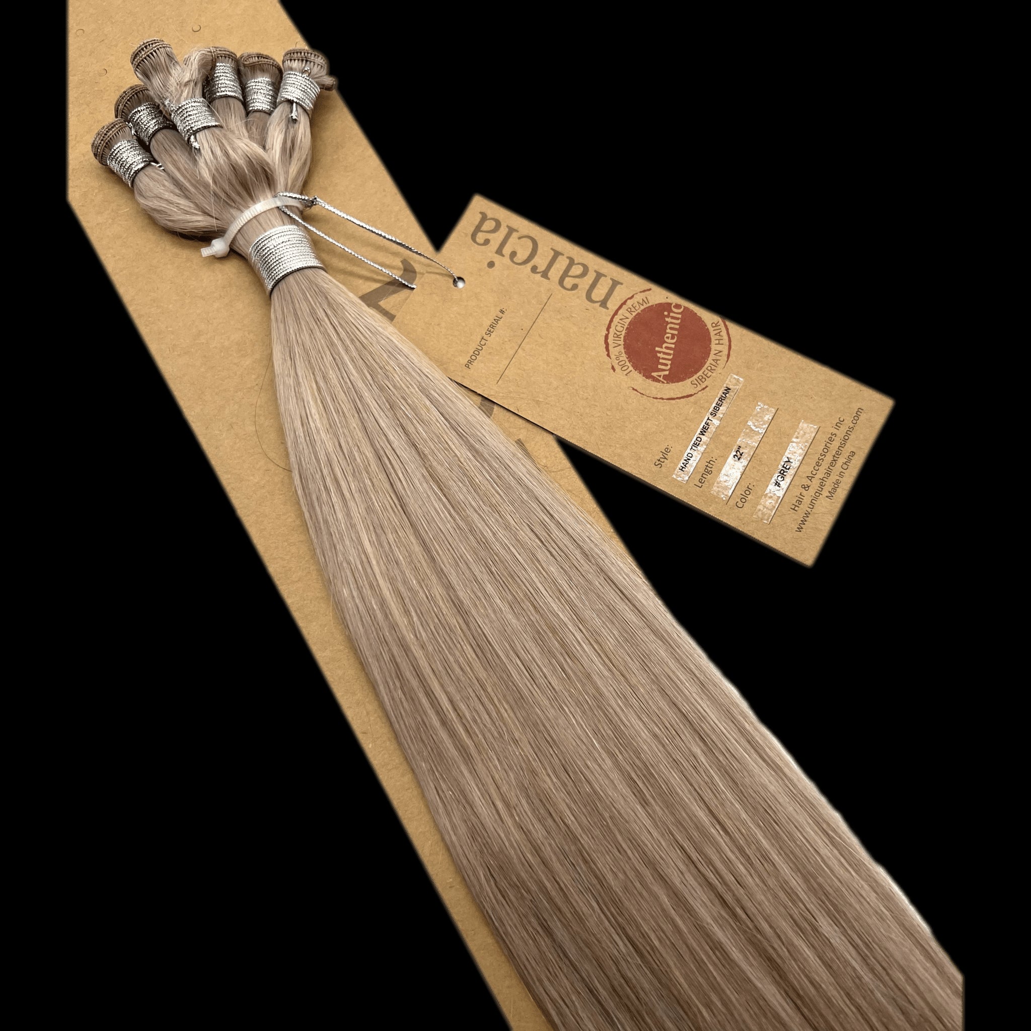 Narcia Remy Siberian -Hand Tied Weft 22''(100g) by VIP Extensions
