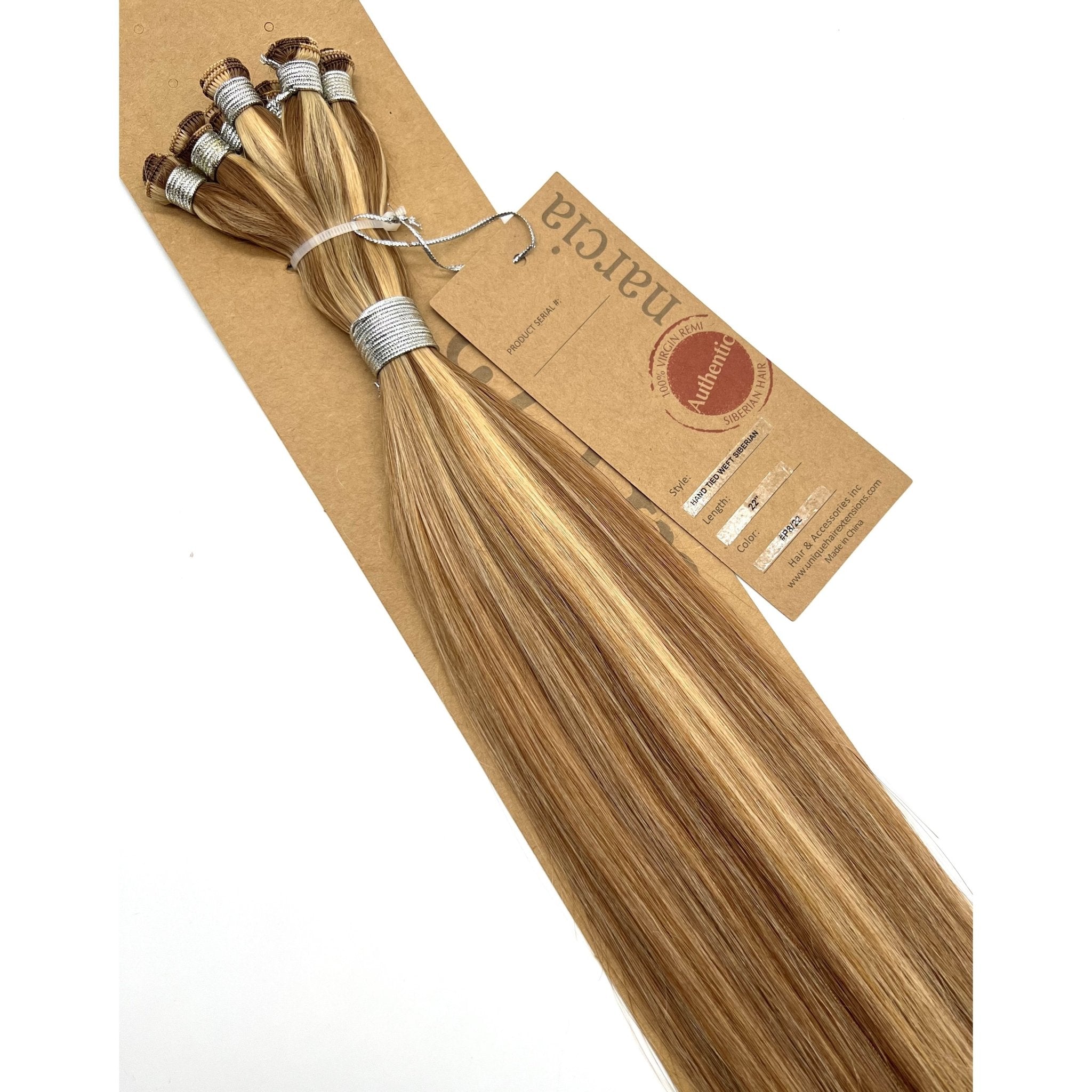 Narcia Remy Siberian -Hand Tied Weft 22''(100g) by VIP Extensions