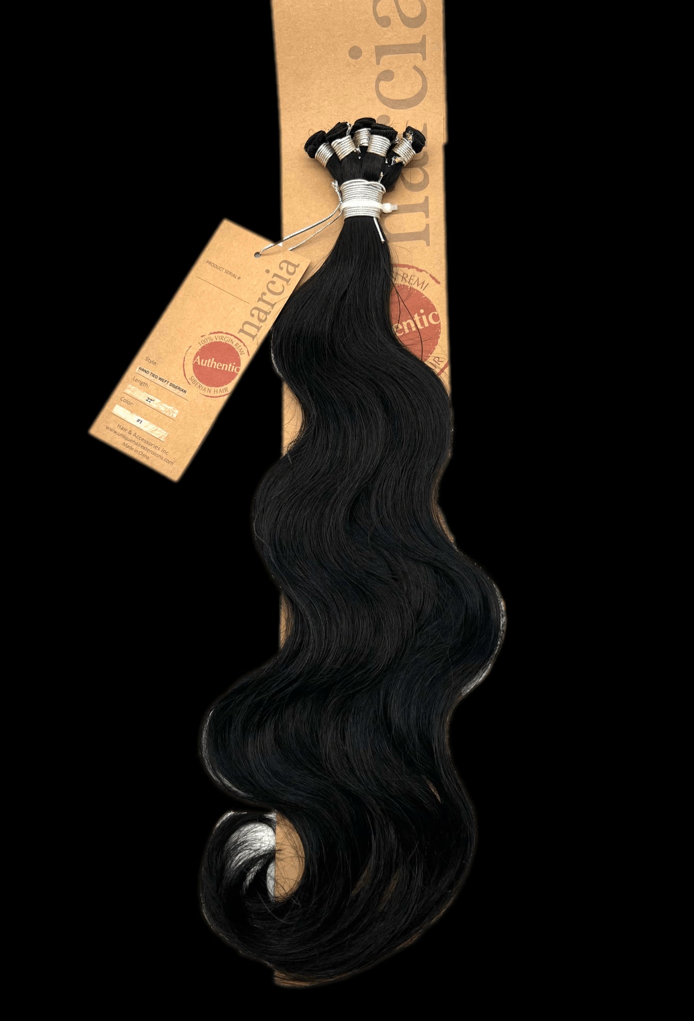 Narcia Remy Siberian -Hand Tied Weft 22''(100g) by VIP Extensions