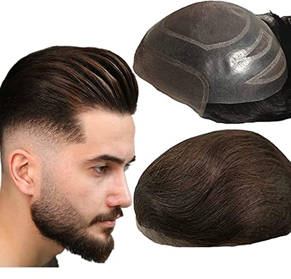 New! FPM Toupee for men 100% Human Hair by VIP Extensions