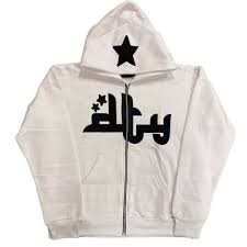 Star Printed Zip Up Hoodies by Ovriluxe Enterprises llc