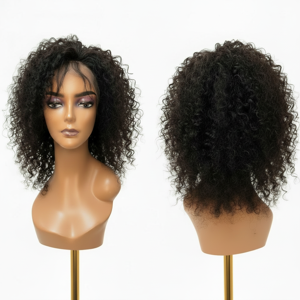 RIO Bohemian Front Lace Wig Natural Black by VIP Extensions