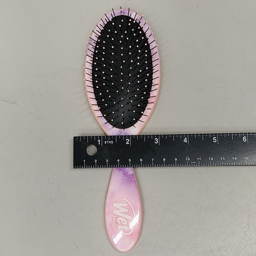 WET BRUSH (4 PACK) Original Detangler Hair Brush Pink / Purple Watermark Pattern by PayWut