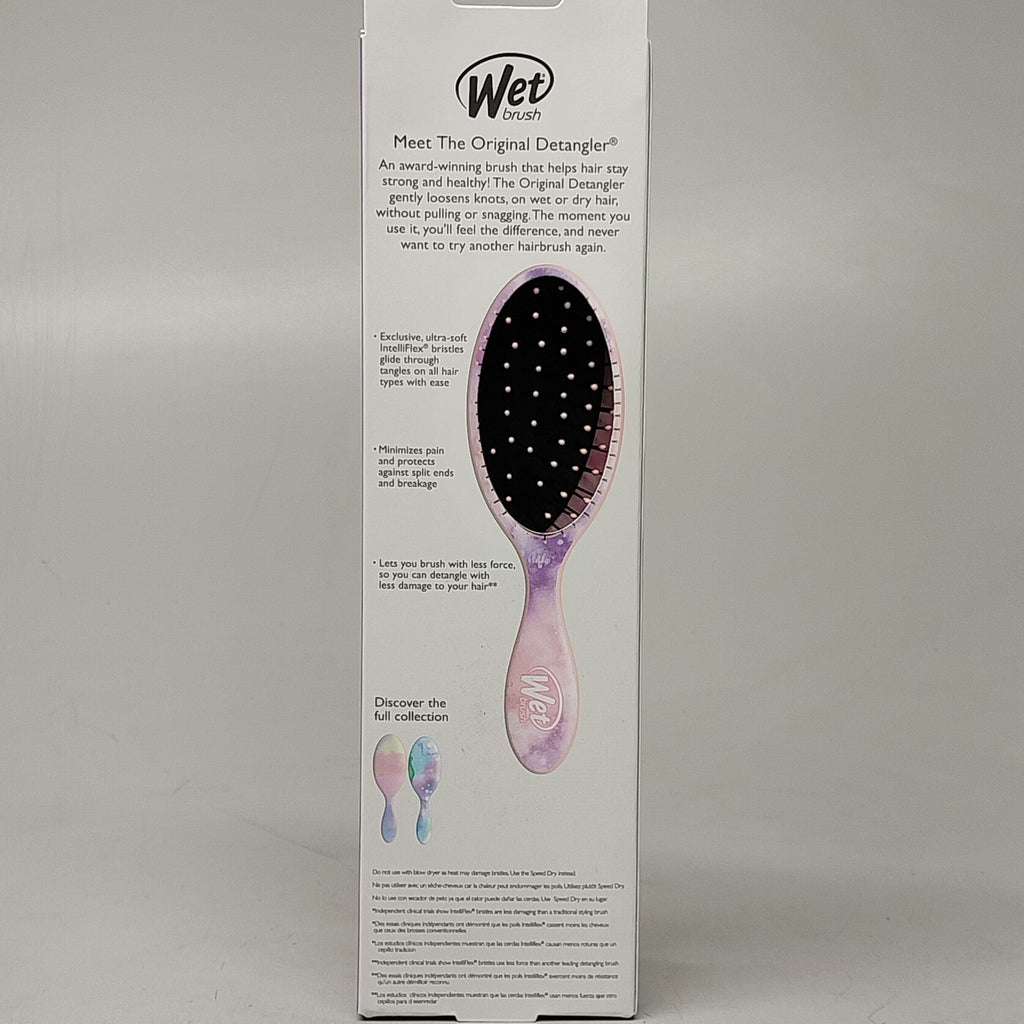 WET BRUSH (4 PACK) Original Detangler Hair Brush Pink / Purple Watermark Pattern by PayWut