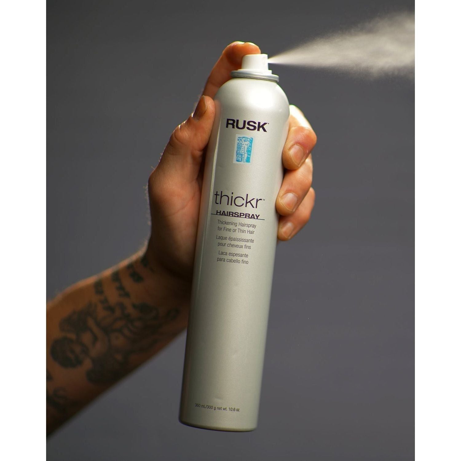 Rusk Thickr Hairspray for Fine Hair 360 mL by Pasteur Pharmacy