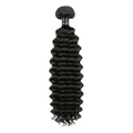 Black Deep Wave Raw Cuticle Aligned Human Brazilian Unprocessed Hair Bundle 18 Inches by Zernabella