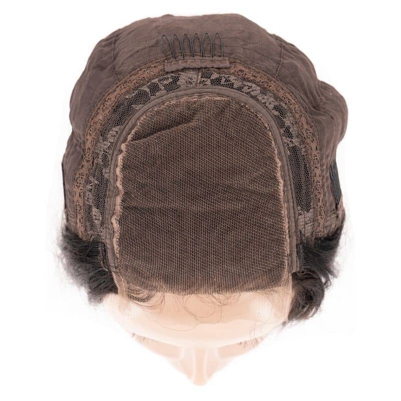 Straight 4x4 Transparent Lace 100% Human Hair Closure Wig by Private Label
