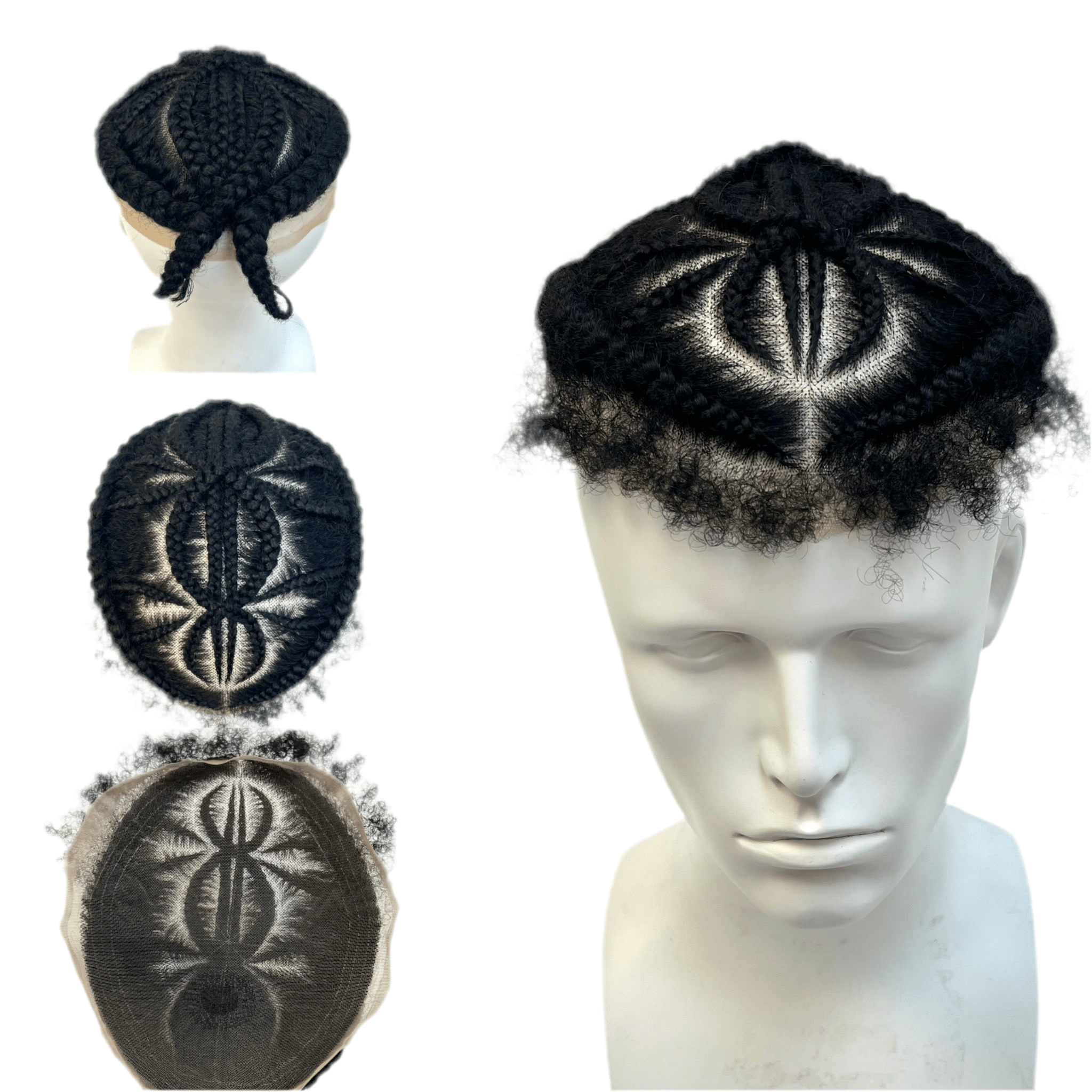 Toupee - 100%Human Hair Full Lace by VIP Extensions