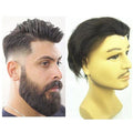 Toupee for men PU Skin 100% Human Hair by VIP Extensions