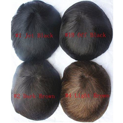 Toupee for men PU Skin 100% Human Hair by VIP Extensions