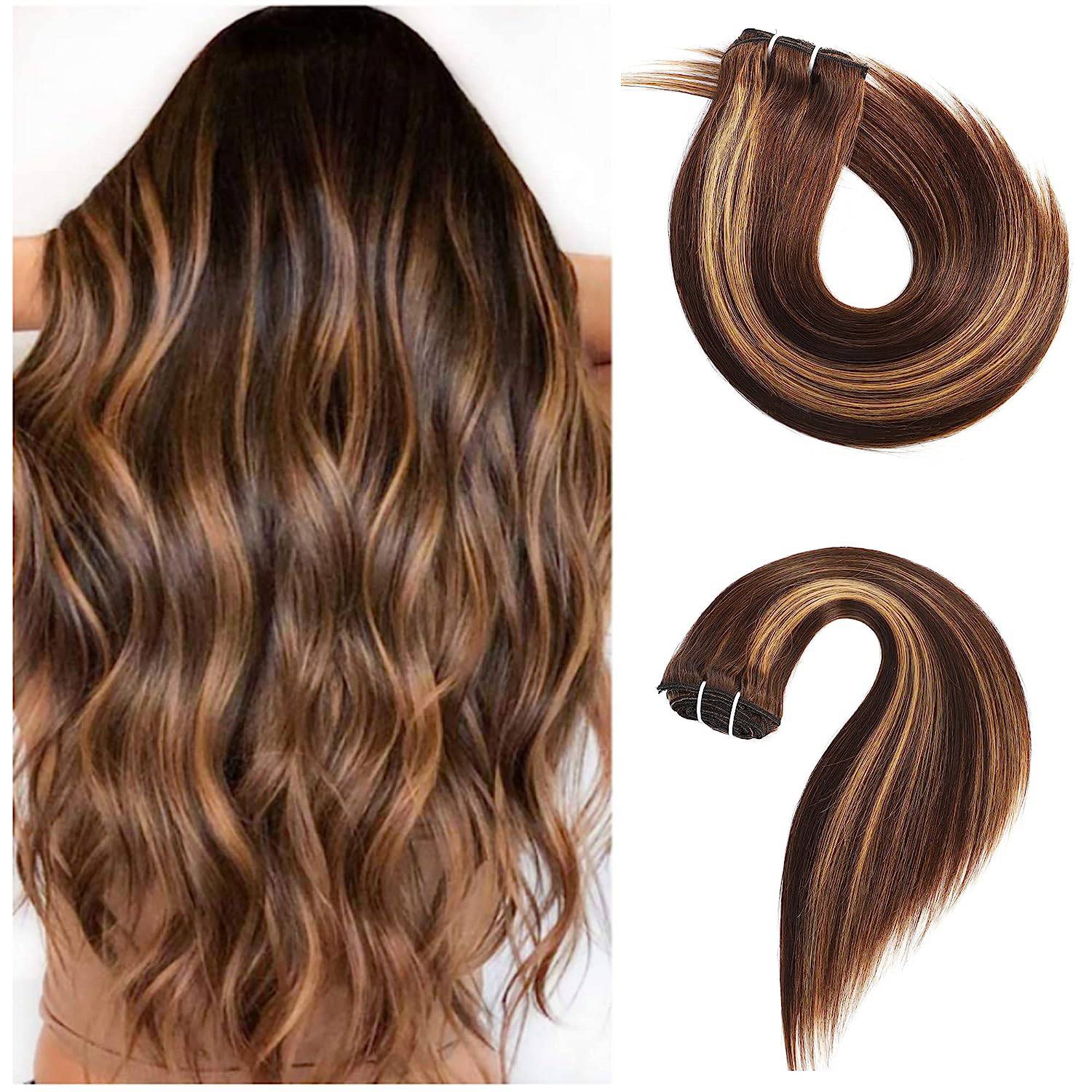 VIP Clip Extensions / Silky Straight - 18" (140 g ) ClipeX System by VIP Extensions