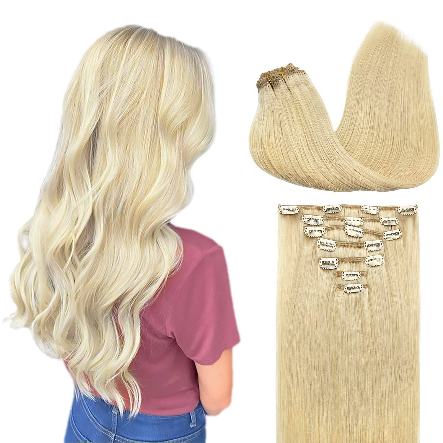 VIP Clip Extensions / Silky Straight - 18" (140 g ) ClipeX System by VIP Extensions